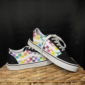 Rainbow checked old schools